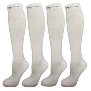 4 Pair Youth Graduated Compression Socks for Baske